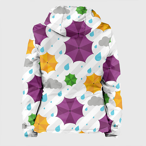 Женская куртка Дождик / 3D-Белый – фото 2