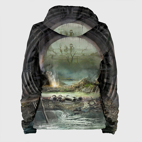 Женская куртка Stalker выход из коллектор / 3D-Черный – фото 2