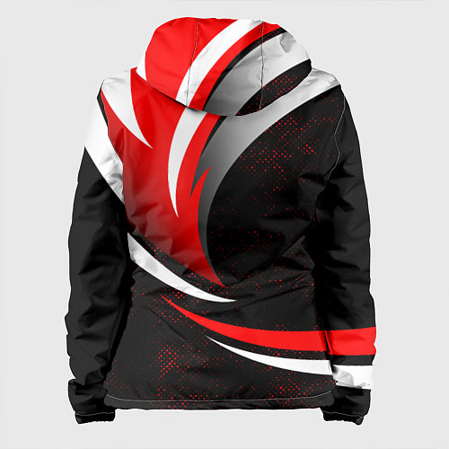 Женская куртка Ведьмак - спортивная униформа / 3D-Белый – фото 2