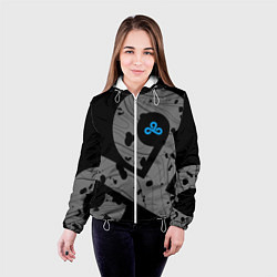 Куртка с капюшоном женская Форма Cloud 9 black, цвет: 3D-белый — фото 2