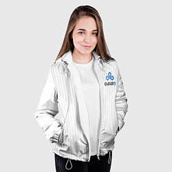 Куртка с капюшоном женская Cloud9 white, цвет: 3D-белый — фото 2