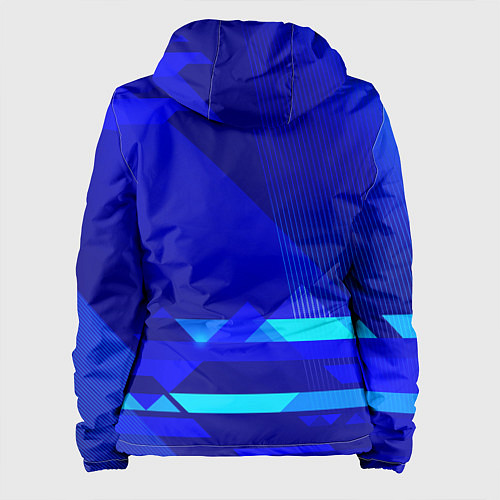 Женская куртка Реал Мадрид фк эмблема / 3D-Черный – фото 2