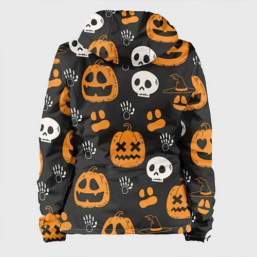 Женская куртка Holiday halloween / 3D-Белый – фото 2