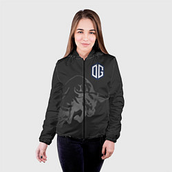 Куртка с капюшоном женская Форма OG, цвет: 3D-черный — фото 2