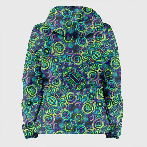 Женская куртка Абстрактный психодел / 3D-Черный – фото 2