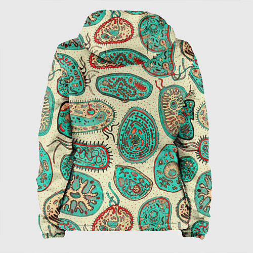 Женская куртка Бактерии / 3D-Черный – фото 2