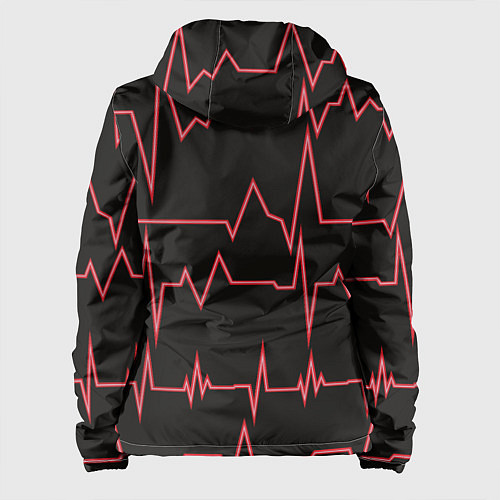 Женская куртка Мой пульс / 3D-Черный – фото 2