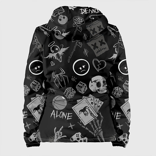 Женская куртка Sad art / 3D-Белый – фото 2