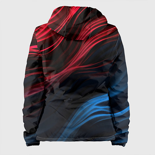 Женская куртка Blue red black / 3D-Черный – фото 2