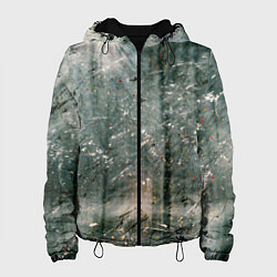 Женская куртка Тени деревьев и краски