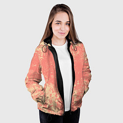 Куртка с капюшоном женская Crema pattern, цвет: 3D-черный — фото 2