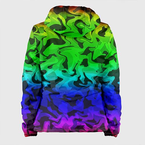 Женская куртка Камуфляж спектр / 3D-Белый – фото 2