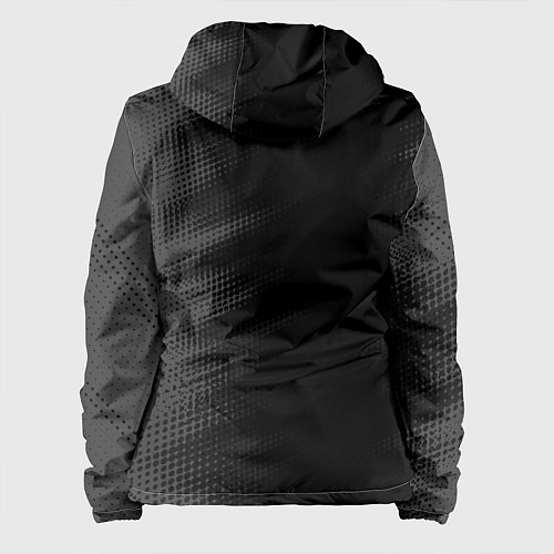 Женская куртка Cowboy Bebop glitch на темном фоне: по-вертикали / 3D-Черный – фото 2