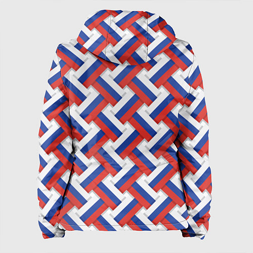 Женская куртка Россия - плетёнка / 3D-Белый – фото 2