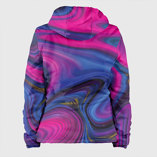 Женская куртка Pink blue style / 3D-Белый – фото 2