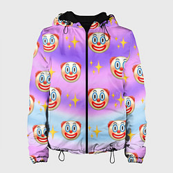 Женская куртка Узор с Клоунами