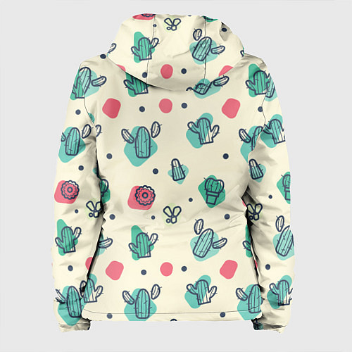 Женская куртка Cactus life / 3D-Черный – фото 2