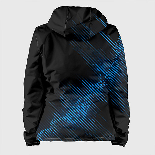 Женская куртка Nickelback звуковая волна / 3D-Черный – фото 2