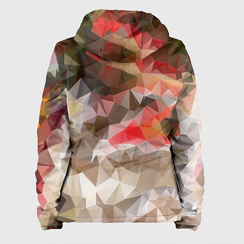 Женская куртка Pattern style / 3D-Белый – фото 2