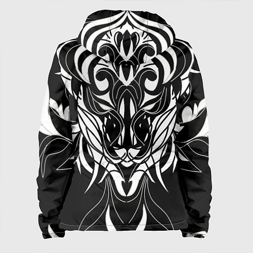 Женская куртка Белый узор / 3D-Белый – фото 2