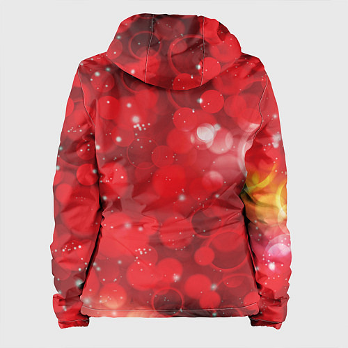 Женская куртка Red fantasy / 3D-Белый – фото 2