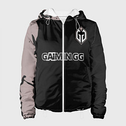 Куртка с капюшоном женская Gaimin Gladiators Splash, цвет: 3D-белый