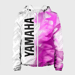 Куртка с капюшоном женская Yamaha pro racing: по-вертикали, цвет: 3D-белый