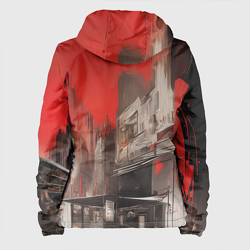 Женская куртка Смотрящая за районом / 3D-Белый – фото 2