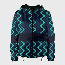 Женская куртка Волнистый тёмный