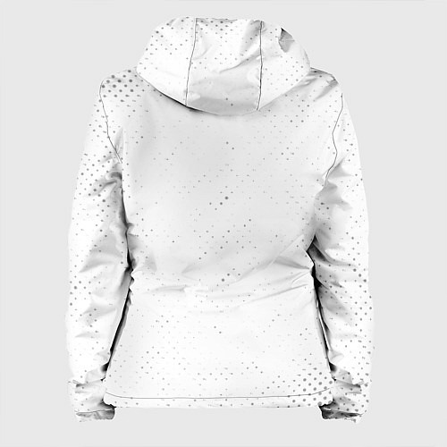 Женская куртка Blink 182 glitch на светлом фоне: по-вертикали / 3D-Белый – фото 2