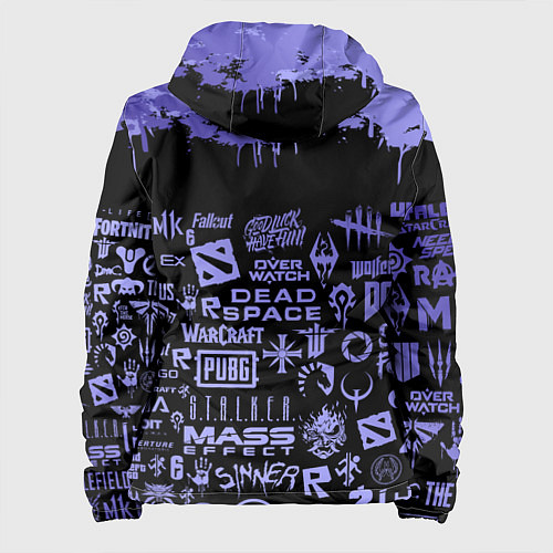 Женская куртка Games pattern / 3D-Белый – фото 2