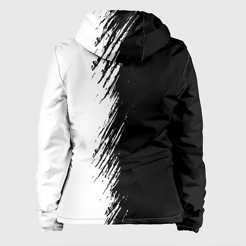 Женская куртка Продюсер из России и герб РФ: по-вертикали / 3D-Черный – фото 2