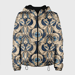 Женская куртка Коричневый узор паттерн