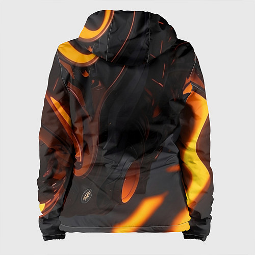 Женская куртка Киберорёл / 3D-Белый – фото 2