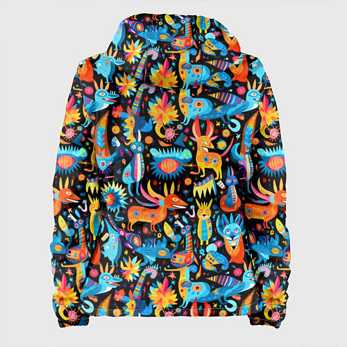 Женская куртка Космические чудики / 3D-Черный – фото 2