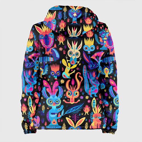 Женская куртка Космические монстрики / 3D-Черный – фото 2