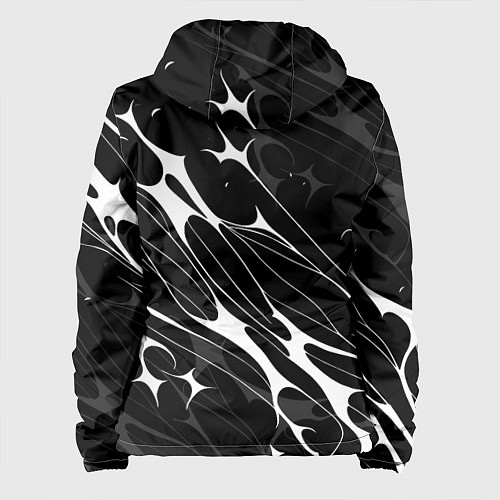 Женская куртка Volkswagen - острые линии / 3D-Белый – фото 2