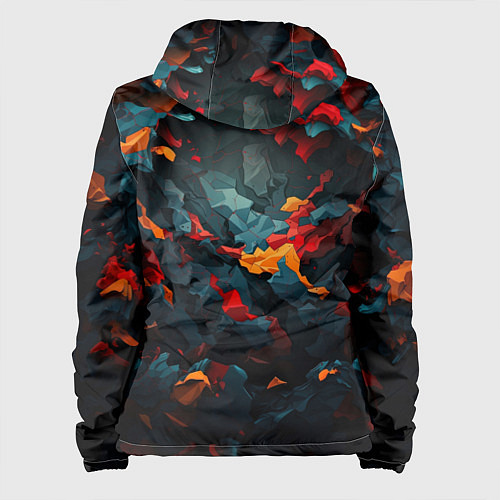 Женская куртка Мрачный камуфляж / 3D-Белый – фото 2