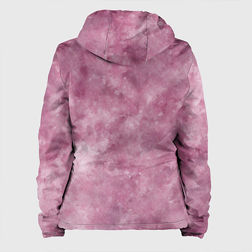 Женская куртка Текстура камня родонита / 3D-Белый – фото 2