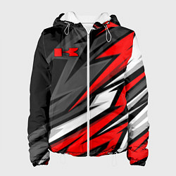 Женская куртка Kawasaki - red uniform