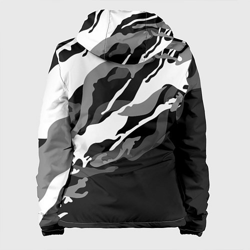 Женская куртка Фольцваген - белый камуфляж / 3D-Белый – фото 2