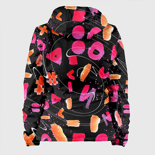 Женская куртка Яркие маркеры / 3D-Белый – фото 2