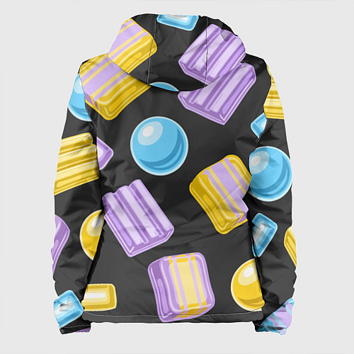 Женская куртка Жевательная резинка / 3D-Черный – фото 2