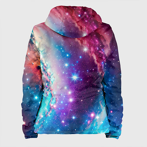 Женская куртка Удивительная вселенная / 3D-Белый – фото 2