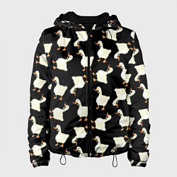 Женская куртка Паттерн с гусями