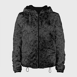 Женская куртка Тёмно-серый паттерн пятнистый