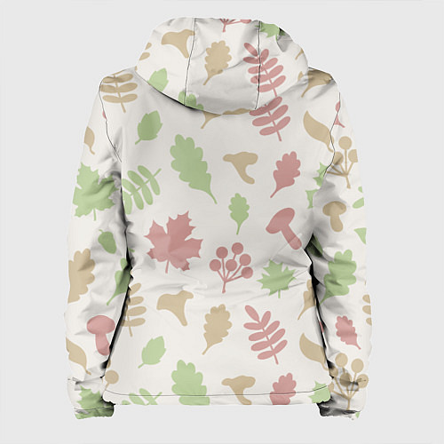 Женская куртка Осень - бежевый 3 / 3D-Белый – фото 2