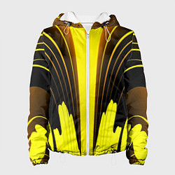 Женская куртка Черно-желтые мотивы