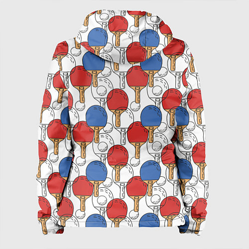 Женская куртка Настольный теннис - ракетки / 3D-Белый – фото 2