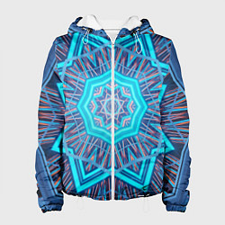 Женская куртка Геометрический орнамент мандалы